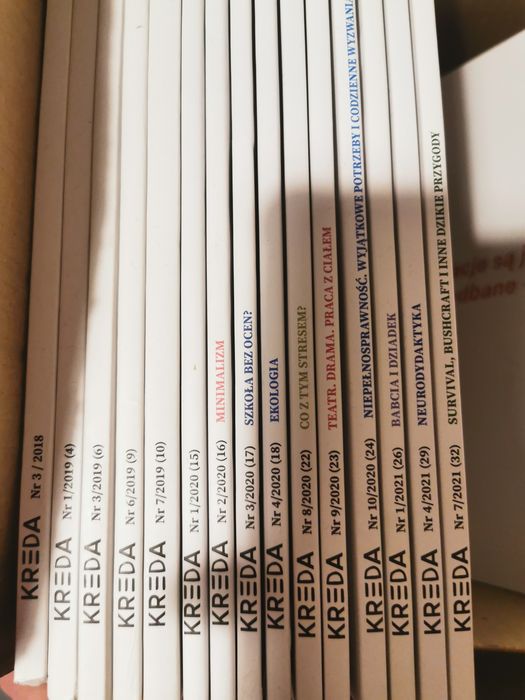 Magazyn KREDA archiwalne numery edukacja domowa miesięcznik