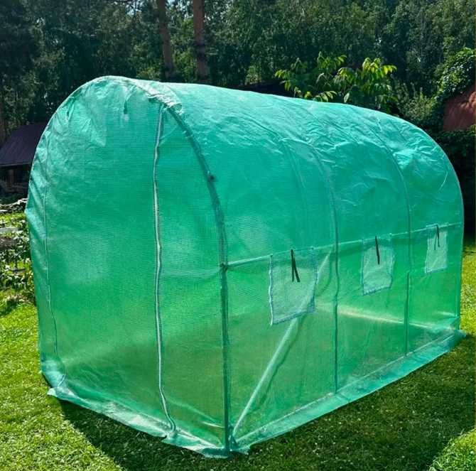 Теплиця парник тепличка садова з вікнами та плівкою Польща