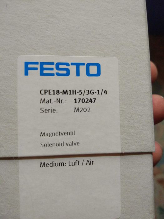 Zawór elektromagnetyczny; 2,5÷10bar; 5/3 NC; aluminium; NBR; IP65