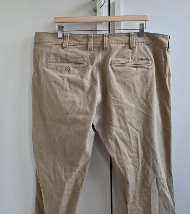 Dickies chinosy 40 XXL beżowe spodnie streetwear