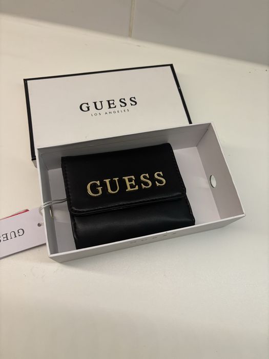 Portfel skórzany guess new 14/11 casual