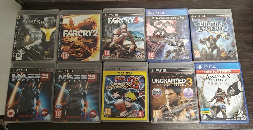 Ігри на ps3 ps4 assassin, dark souls, far cry