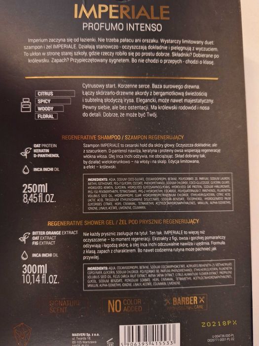 Imperiale Profumo Intenso Zestaw Męski Warszawa Ochota