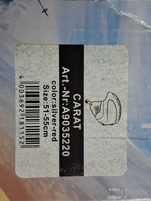 Kask narciarski dziecięcy Alpina Carat unisex - stan idealny