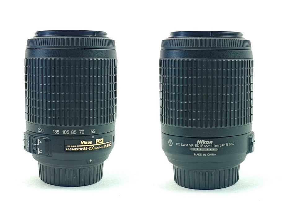Об'єктив Nikon DX AF-S Nikkor 55-200mm f/4-5.6G ED VR (зум, телевік)