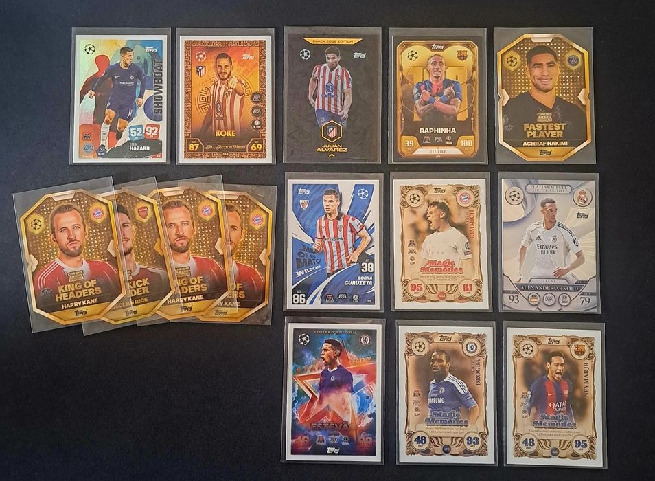 Cartas match attax