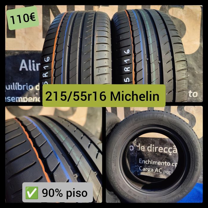Pneus  215/55r16 seminovos