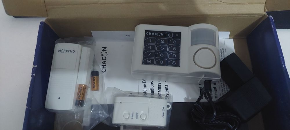 Conjunto de alarme 3 zonas