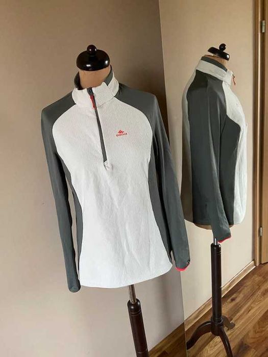 42 40 quechua bluza termo sport bieganie unisex tekstura