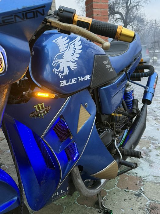 Мотоцикл Jawa 634- project "Blue Hawk"