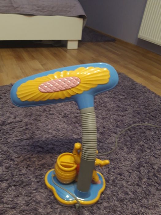Lampka Kubuś Puchatek z zegarkiem