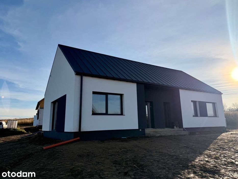 Nowoczesny dom 105 m² z tarasem i klasą energetyczną A