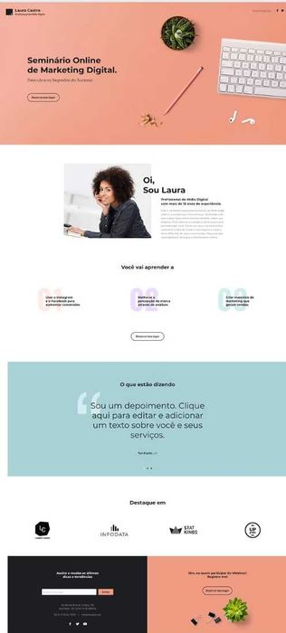 Criação de Sites Profissionais p/ Empresas | Design à Medida desde 150€