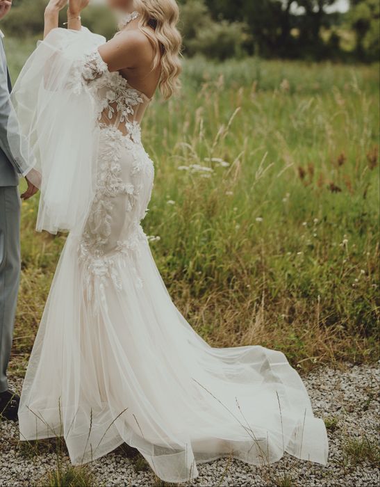Suknia ślubna, rybka, Anna Sposa