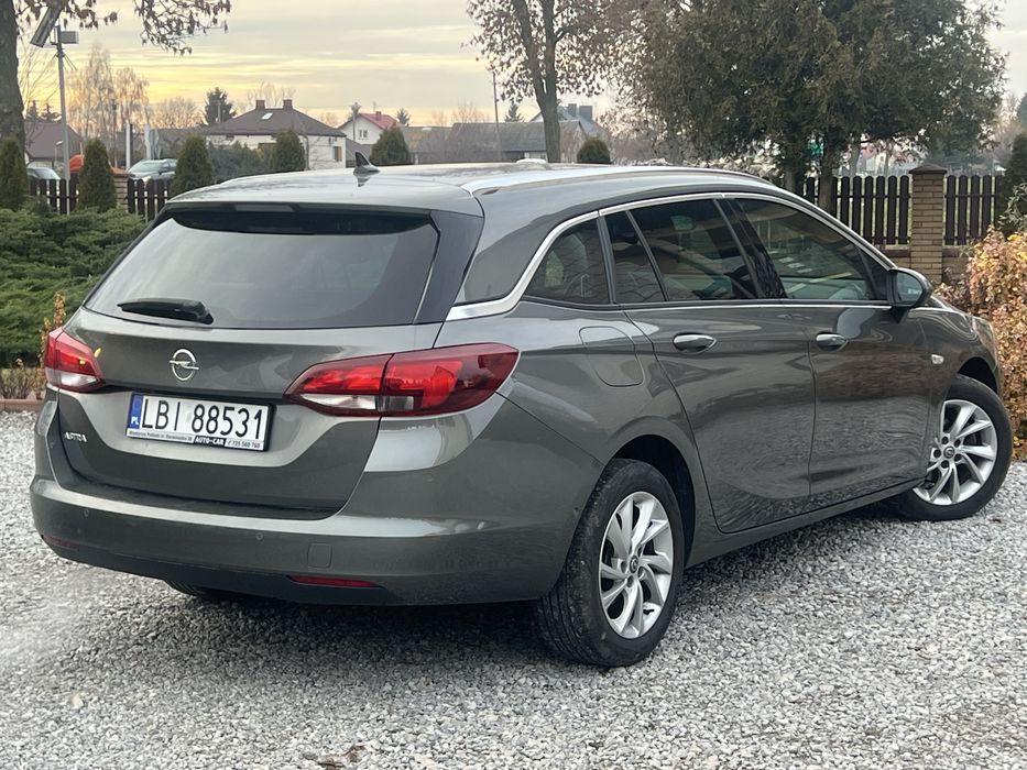 Opel Astra 1.4 T 150KM 2019 Automat Navi Kamera EL. Klapa 50tys km
