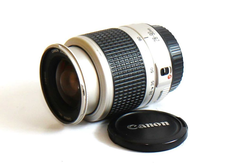 Lente Canon 28-90mm objetiva em muito bom estado