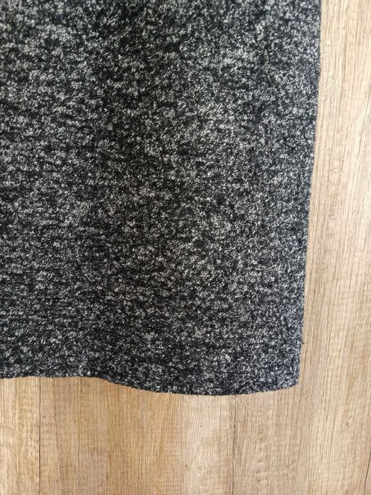 Marc O’Polo spódnica wełniana czarno-szara mini z kieszeniami 40 L