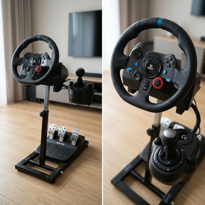 Kompletny Zestaw Logitech G29 + Shifter + Stojak | BARDZO DOBRY STAN! Plus Gry