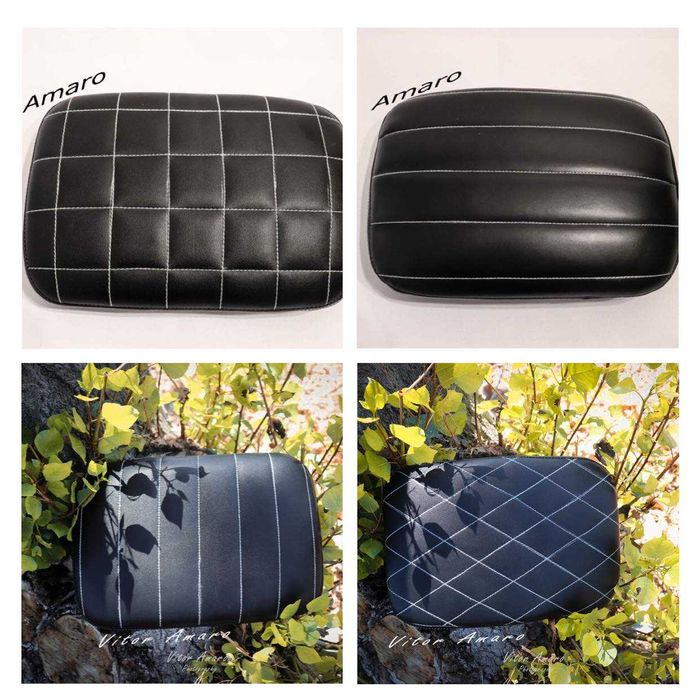 Banco/Assento Removivel para Mota, Estilo Chopper/Bobber(4 Modelos)