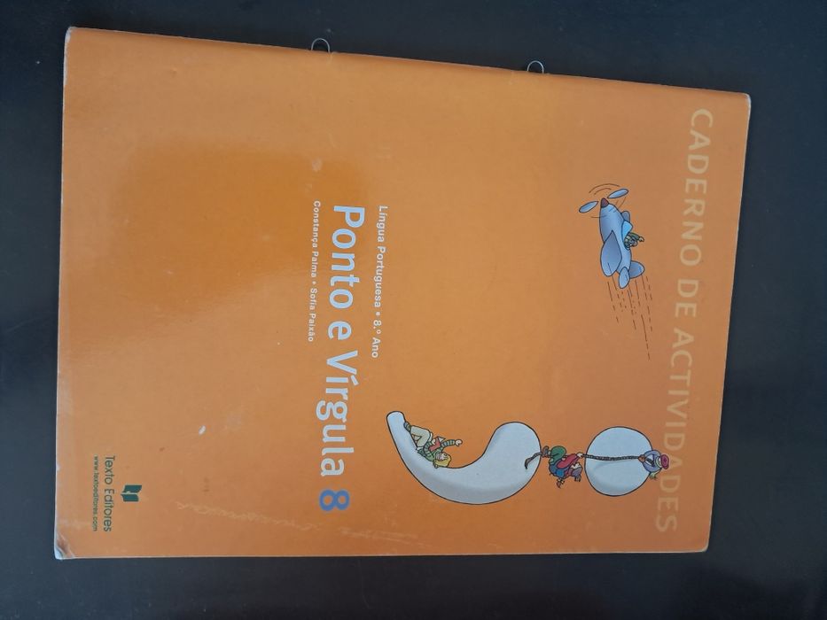 Caderno de exercícios/ Português/ 8° ano/ Texto editora
