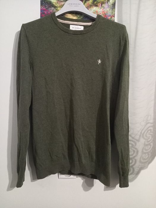 Sweter męski bawełna M