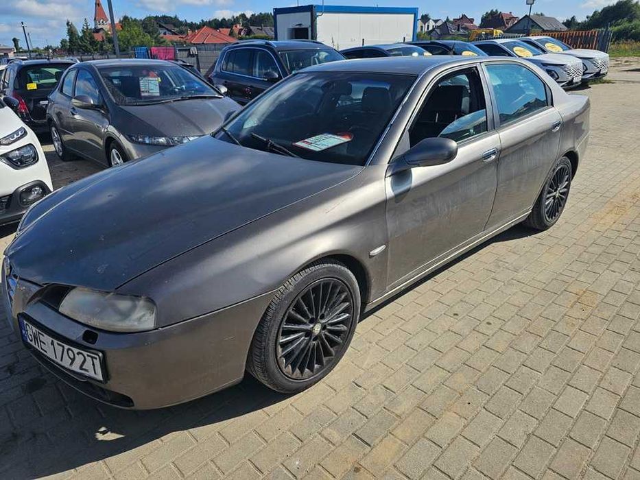 Alfa Romeo 166/PT do 2027r/2.4JTD diesel/150KM/2004r/skóry/okazja