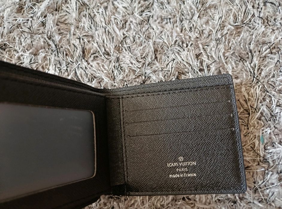 Portfel czarny Louis Vuitton