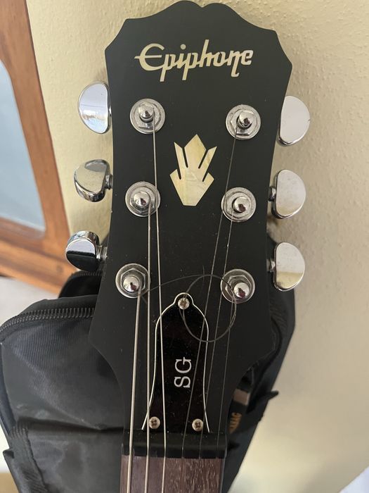 Epiphone SG madeira - venda ou troca