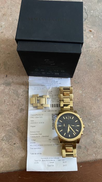 Relogio original Armani