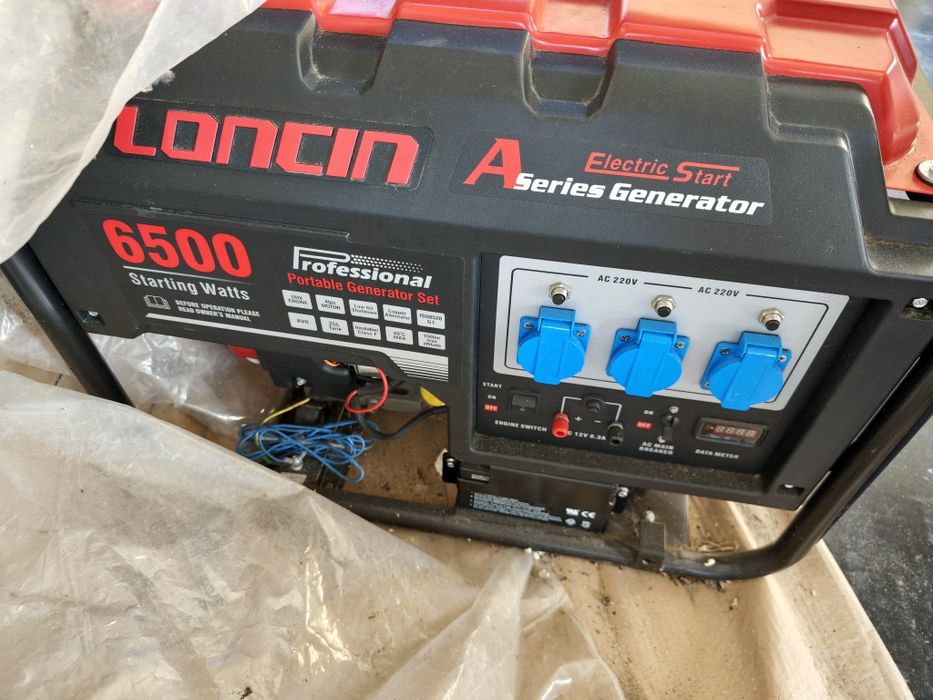 Loncin LC6500D-A (da série A com arranque elétrico