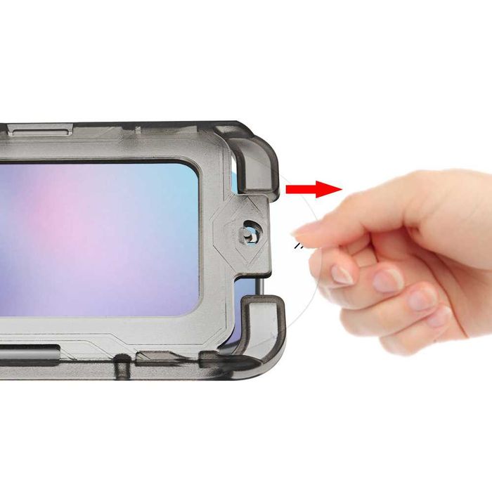 iPhone 17, 17 Pro, 17 Pro Max – Szkło hartowane 9H z automatycznym aplikatorem