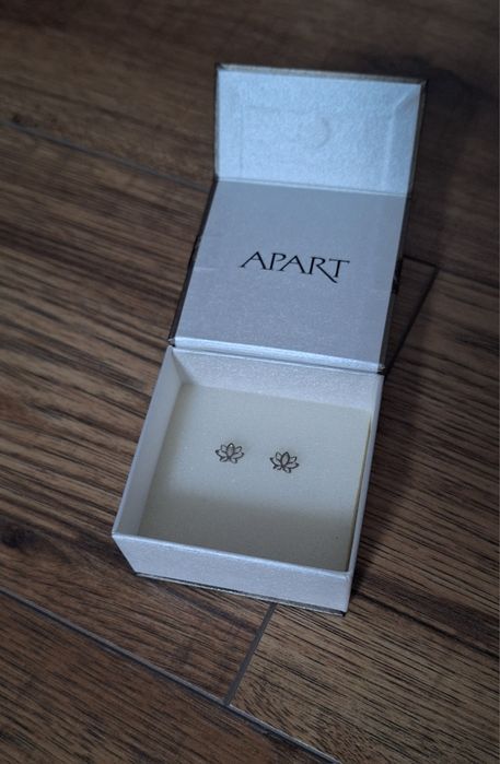 Kolczyki Apart kwiat lotosu