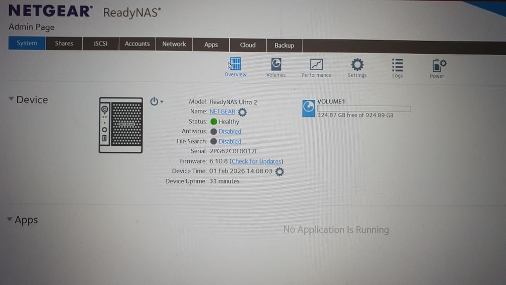 NAS Netgear ReadyNAS ultra2