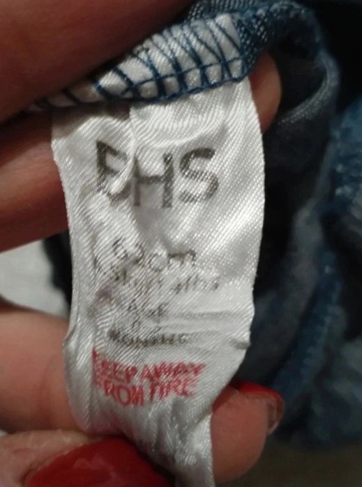 Spodnie na szelkach, rozm.62