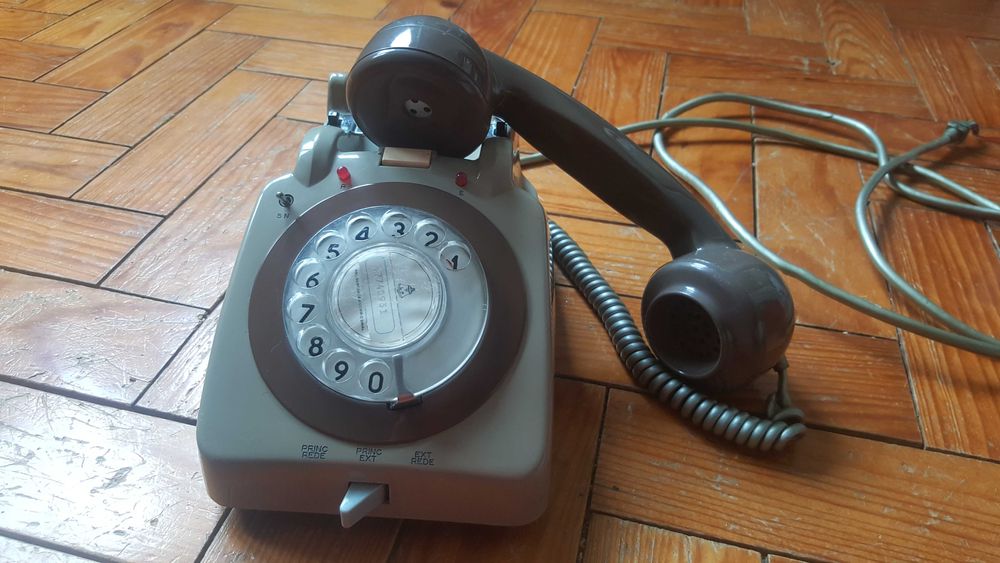Telefone antigo - PBX anos 80 - Vintage