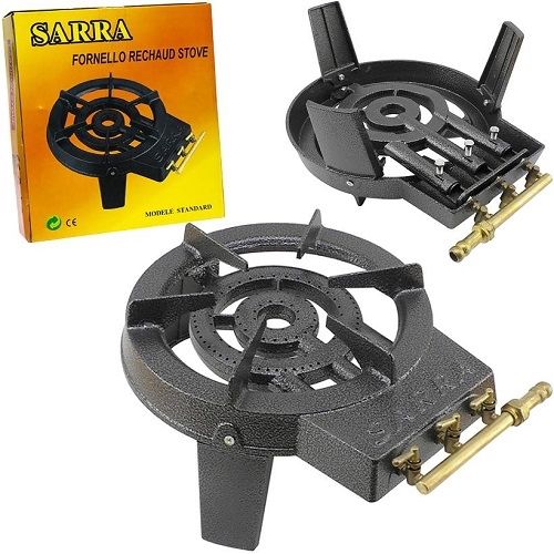 Газова плита  чавунна SARA 9,2 КВТ Посилина конструкція