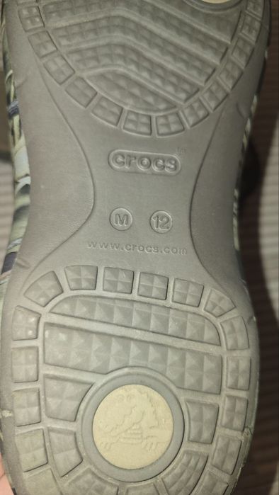 Чоловічі вьетнамки crocs m12-46/47-30cm