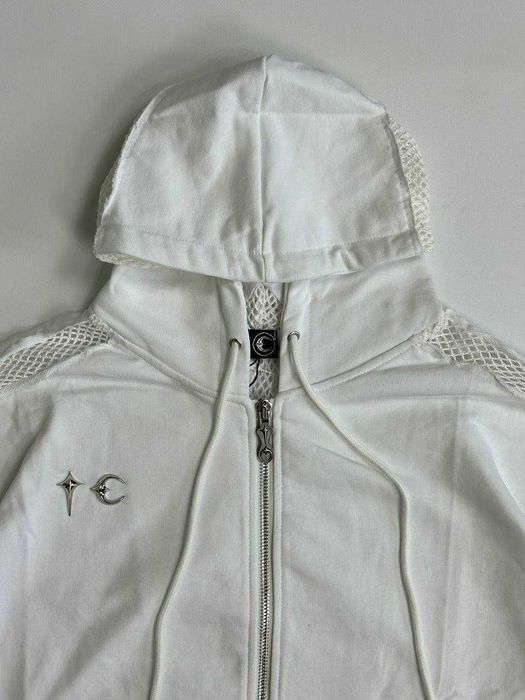 Худі Thug Club zip hoodie худи зипка y2k archive белая біла зіпка