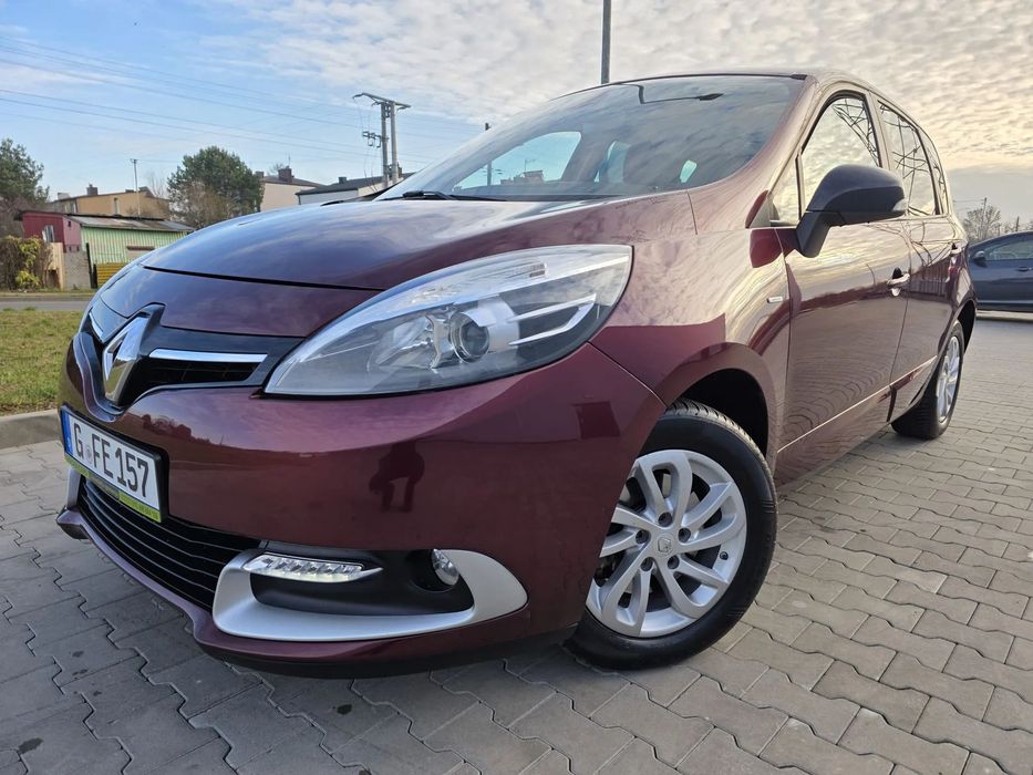 Renault Scenic Przepiękny scenic navi ledy parktroniki alu felgi isofixy