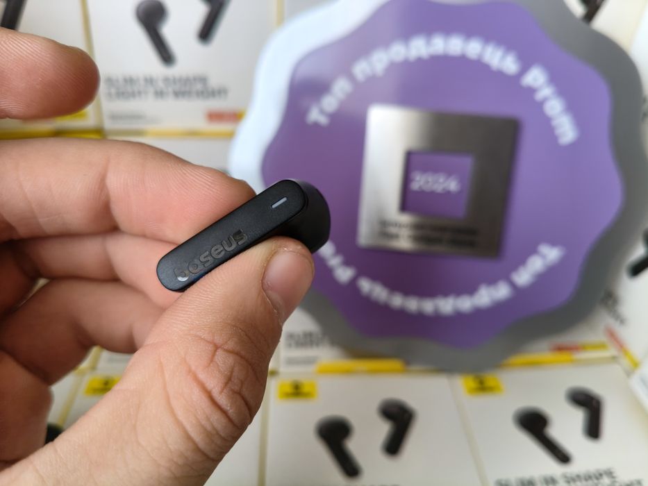 Навушники бездротові BASEUS Bowie E16 TWS Black