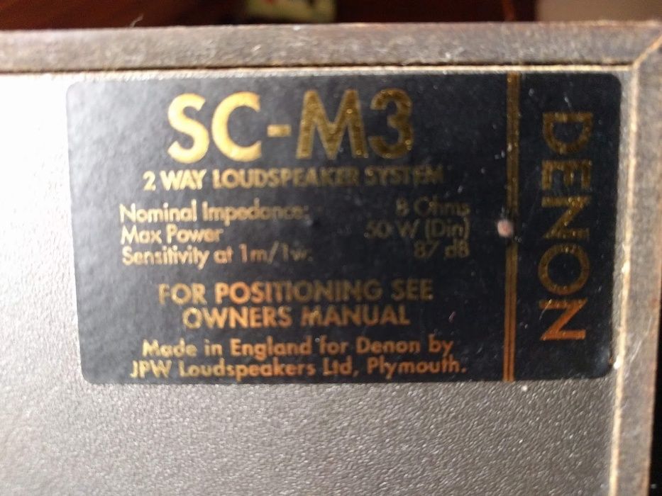 Colunas de som DENON SD-M3 50W