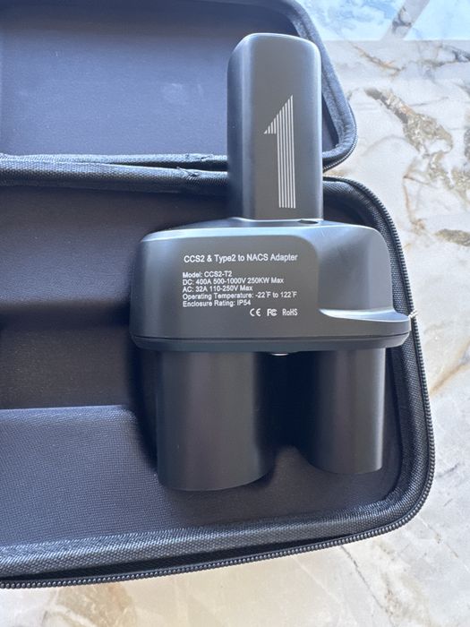 Перехідник, адаптер, зарядка Tesla US – CCS2 + Type2 1000V 250A combo2