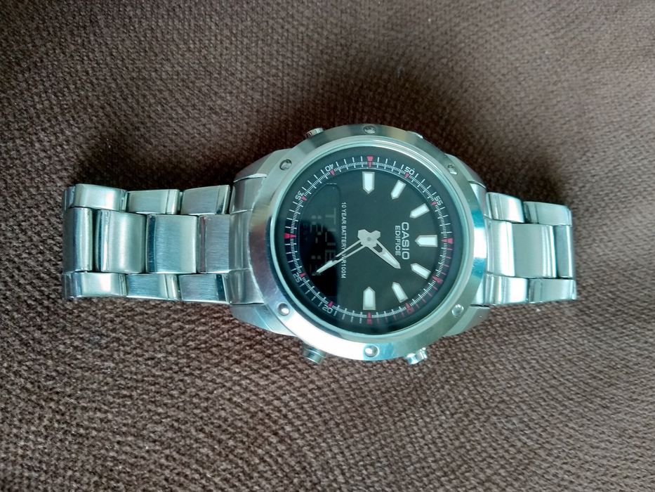 CASIO, EDIFICE, чоловічий годинник, men's watch, мужские часы.