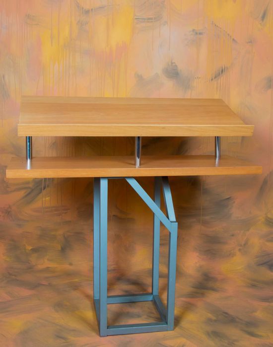 Expositores em madeira