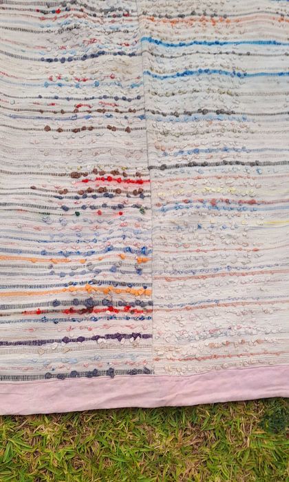 Manta antiga de trapos