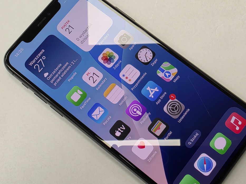 iPhone 11 PRO MAX 256GB Dual SIM (SIM + eSIM) / Space Gray/ BAT 81%/ Grade B/ czytaj uważnie opis / zobacz zdjęcia