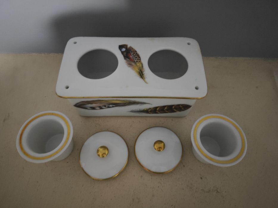 Tinteiro Império Penas Vista Alegre