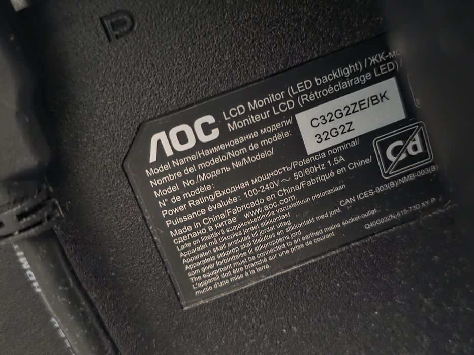 MonitorAOC de 32 G2Z