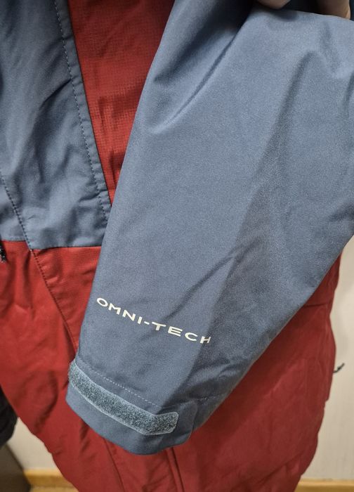 COLUMBIA OMNITECH roz. L zestaw 2 kurtek w 1 stan idealny kaptur