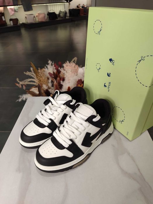 Кросівки Off White Out Of Office 'OOO' Sneakers Black-White